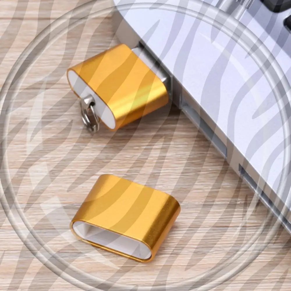 

Mini Aluminium Alloy USB 2.0 T Flash TF Memory Card Reader Adapter