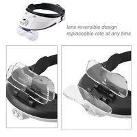 Beekeeping Equipment Magnifying Glasses LED Light Lamp Head Loupe Jeweler Headband Magnifier Eye Glasses Optical Glass Magnifier