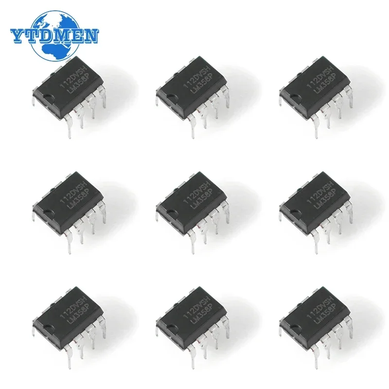 10-50PCS LM358P Amplificatore operazionale DIP8 LM358 Kit chip IC Kit circuiti integrati