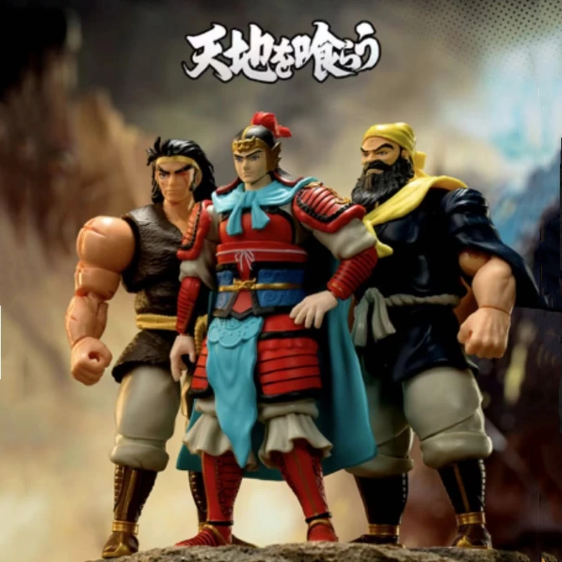 

52TOYS TENCHI O KURAU 1:18 Liu Bei Guan Yu Zhang Fei