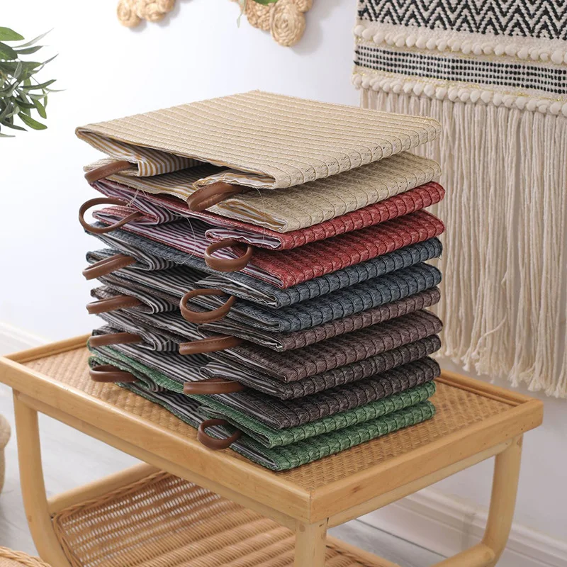 

Imitation Vine Weaving Foldable Storage Basket Grass Weaving Toy Hand Storage Basket Dirty Clothes Basket Miscellaneous Basket