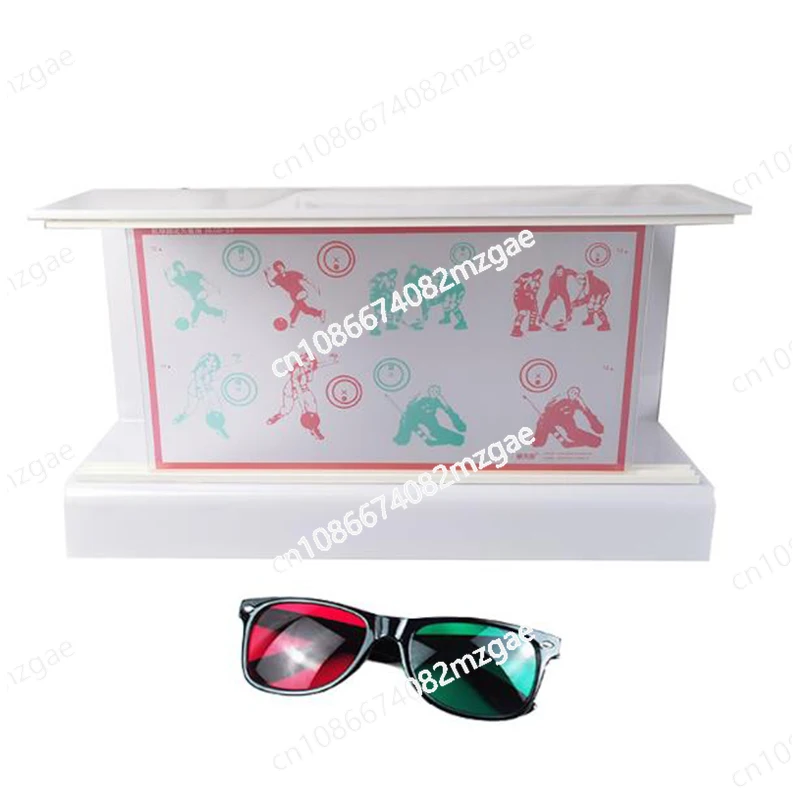 

Тренажер для коррекции зрения Red Green: Стереокарточки для тренировки, коррекция косоглазия, десупрессия, коррекция переменной амблиопии