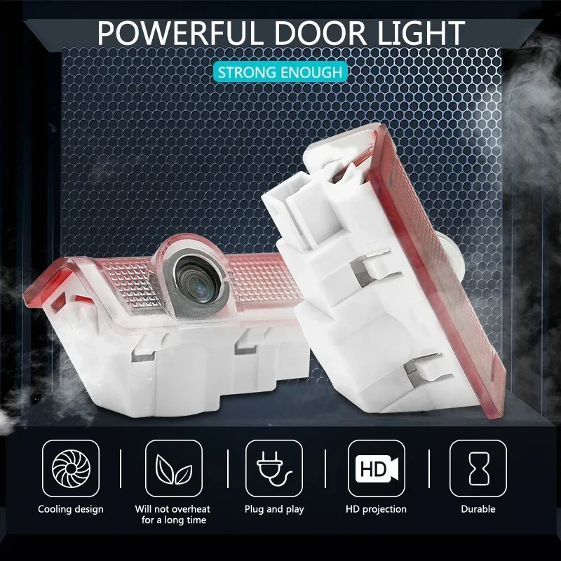 مصباح شعار LED للسيارة ، إضاءة الباب ، جهاز عرض Luces ، مرسيدس بنز E ، C ، Class W205 ، W212 ، ML ، AMG ، W177 ، W247 ، W246 ، W166 ، W176 ، GLA ، GLC ، GLC #5