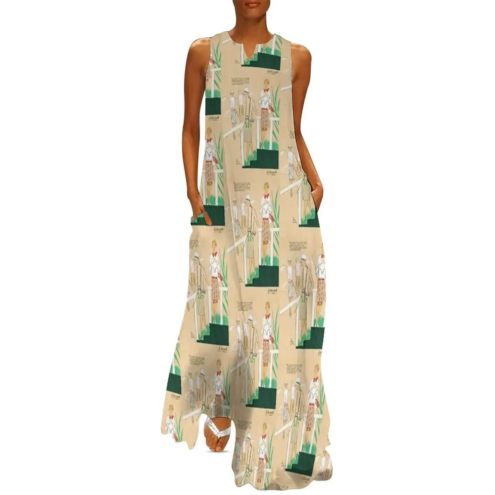 

Golf Girl Fashions Roaring Twenties Long Dress african dresses for woman Evening dresses dress women elegant luxury Dress