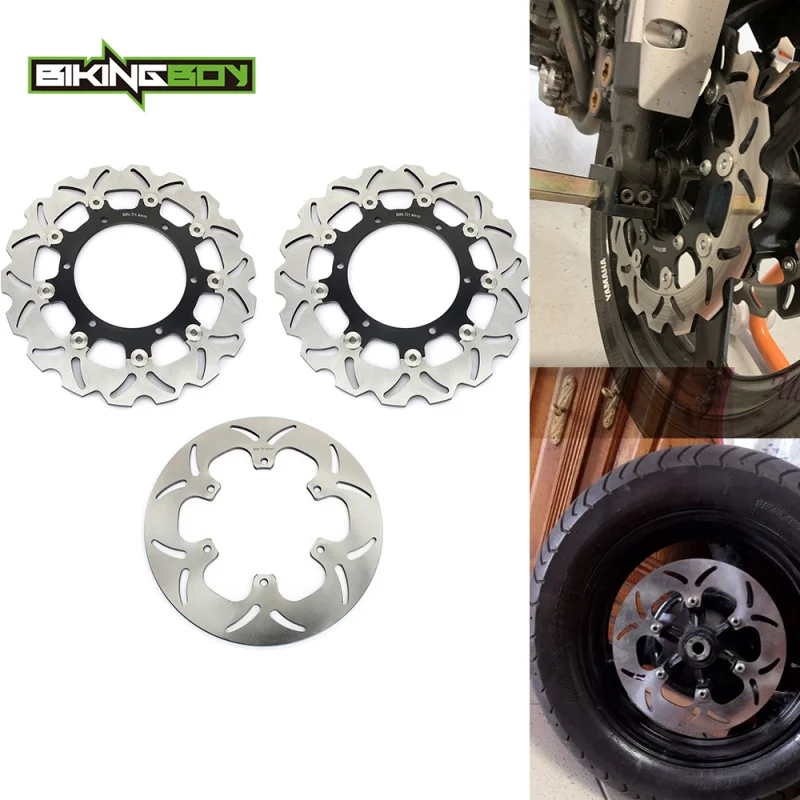 Передние и задние тормозные диски Роторы XVS 1100 V-Star Dragstar Classic Silverado Dragstar 04 05 V-Max VMX 1200 93-07 FJR 1300 01 02 03