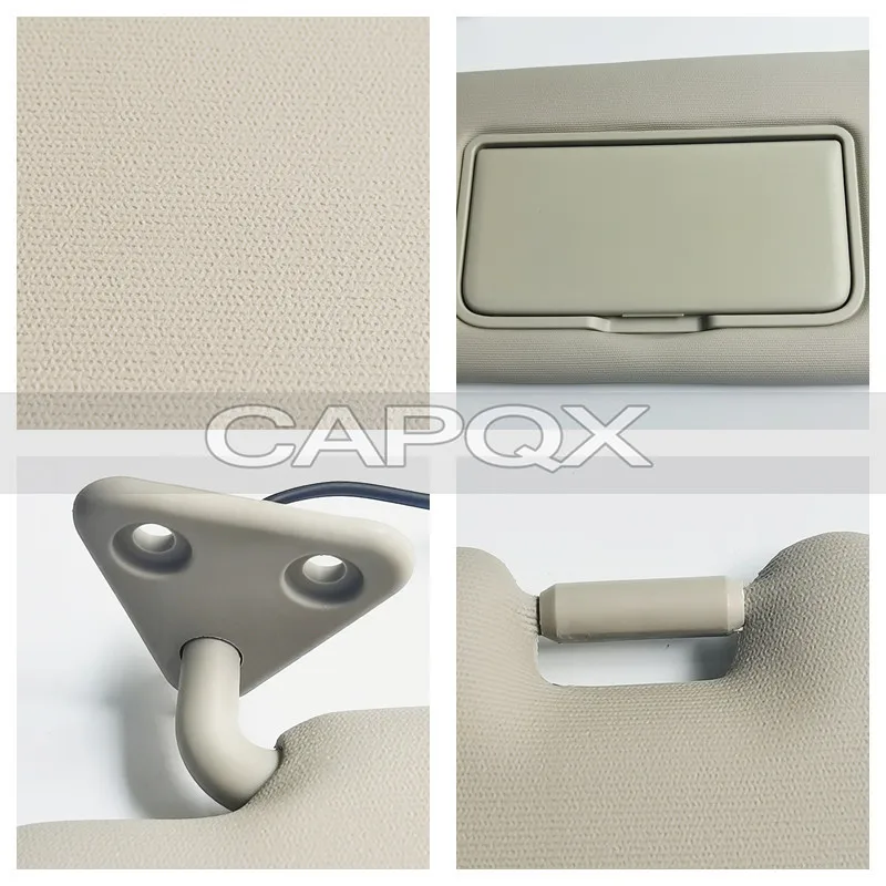 Sun Visor For JAC Heyue Sedan J4 J5 J6 Side Shade Sunvisor With Mirror Sunshade Cover Shade Sun Visor