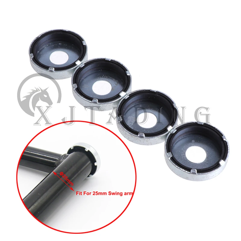 4 Pcs 10mm-25mm Thrust Dust Seal Cap Fit For China Chinese ATV UTV BUGGY Quad Bike 25mm Swing Arm Suspension Assy Parts
