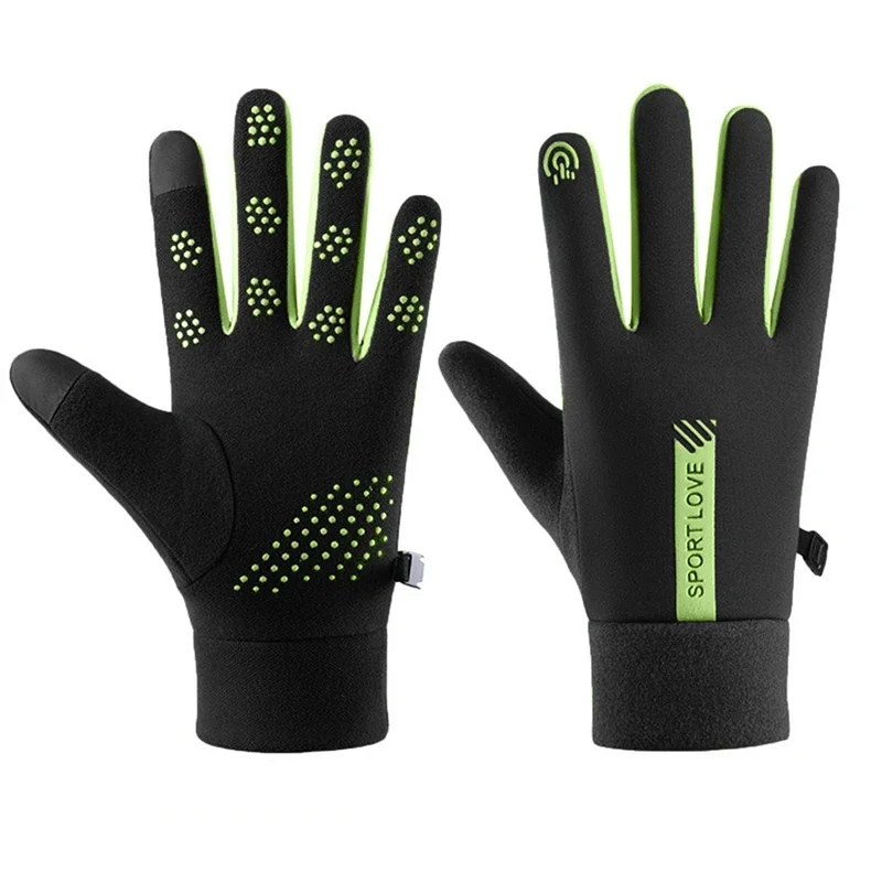 Winter Gloves Women Cycling Bike Thermal Fleece Cold Resistance Wind Waterproof Bicycle Warm Outdoor Running Skiing Mittens