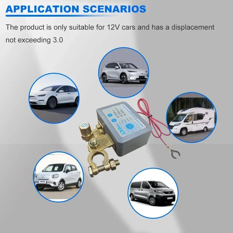 12V 240A  Battery Relay Switch Dual Remote Car Battery Disconnect Relay Anti-Theft Battery Nterior Replacement Relays Parts