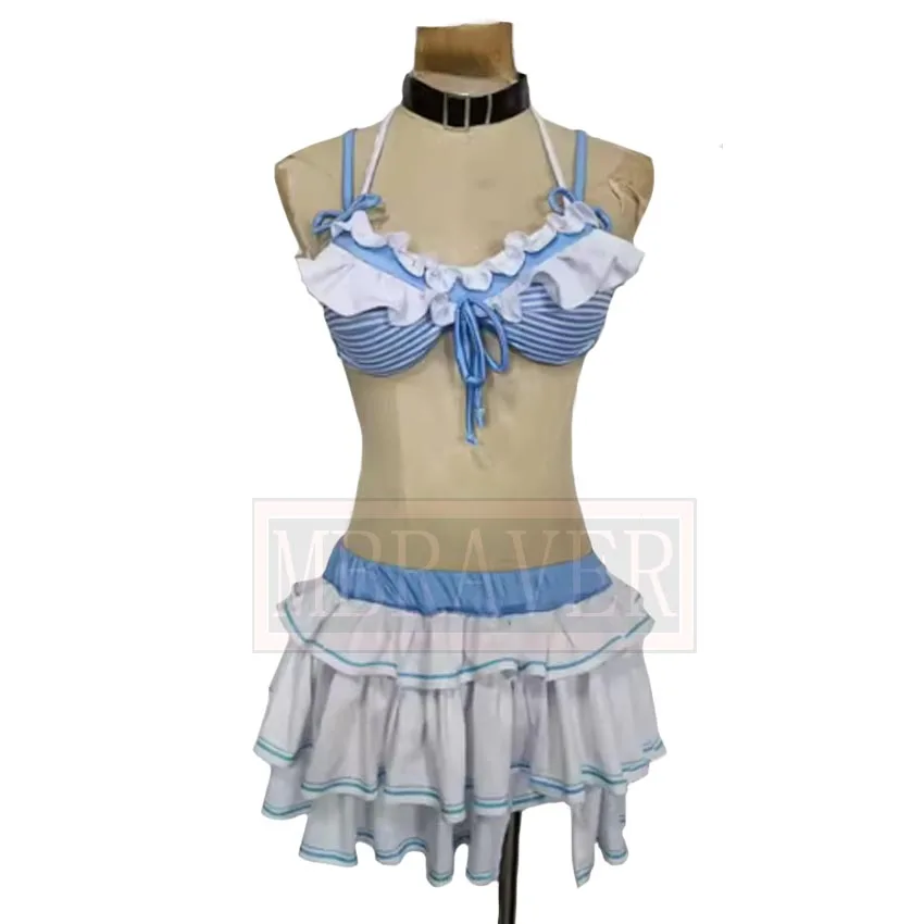 Vtuber Hololive Fuwawa Abyssgard Fuwawa&Mococo Swimsuit Cosplay Costume Party Christmas Halloween Custom Made Any Size