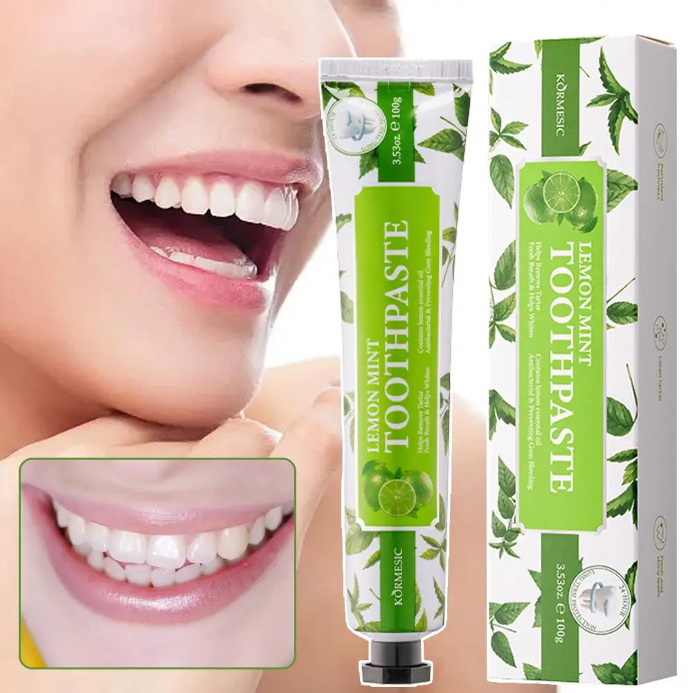 

Remover Dental Calculus Toothpaste Remove Yellow Teeth Whitening Stain Bad Cleaning Breath Plaque Tooth Periodontitis Preve B6M9