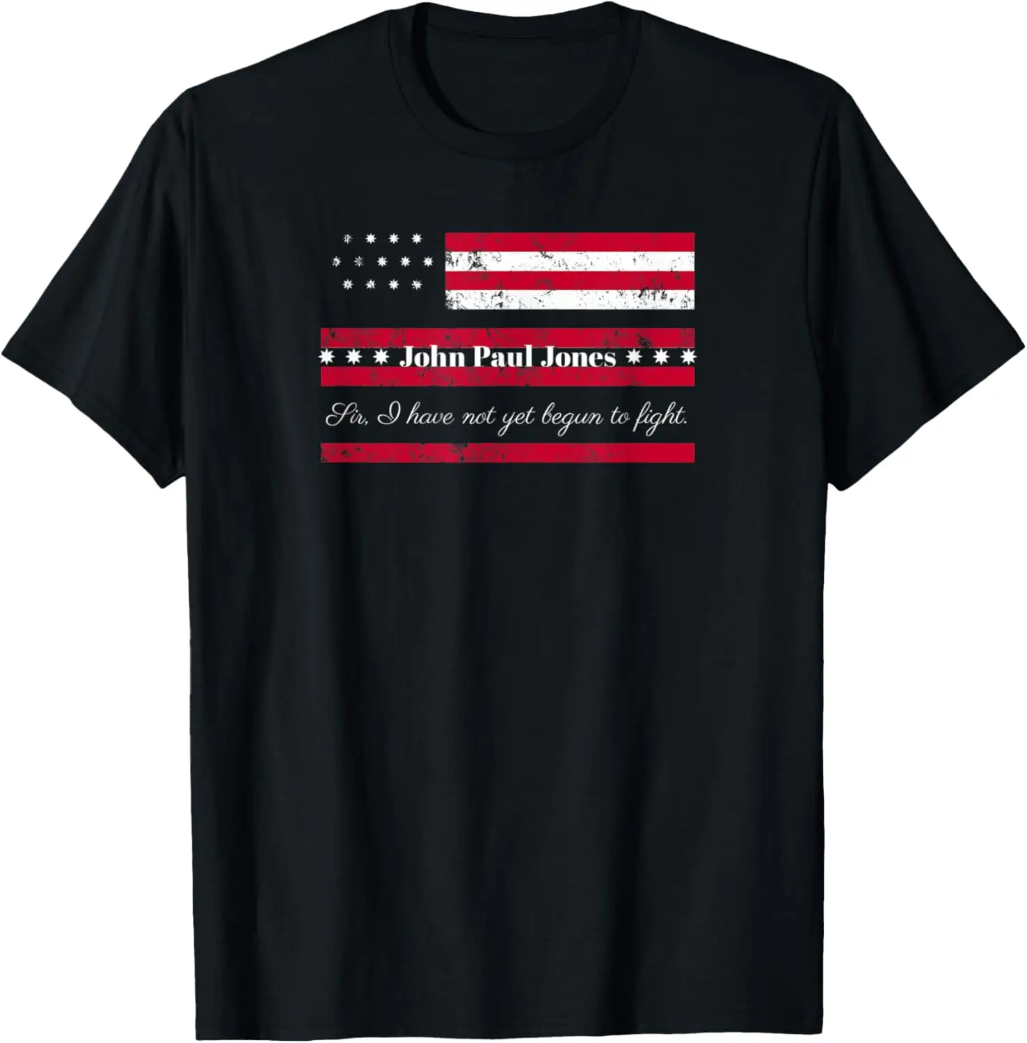 SERAPIS FLAG John Paul Jones (Front) T-Shirt