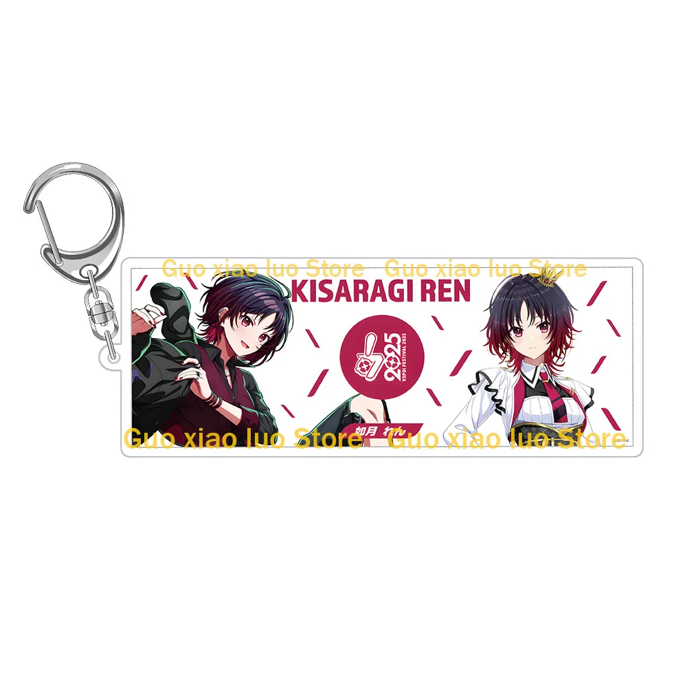 VTuber VSPO AMAYUI MOKA CHOYA HANABI SENDO YUUHI TSUMUGI KOKAGE YANO KUROMU Double character avatar Acrylic keychain Bag pendant
