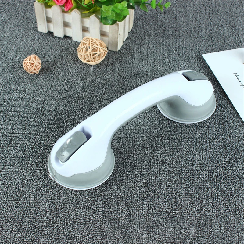 1Pc Bath Shower Tub Grab Handle Anti Slip Suction Cup Grab Handle Bar For Elderly Safety Bathroom Rail Grip Household Accessory