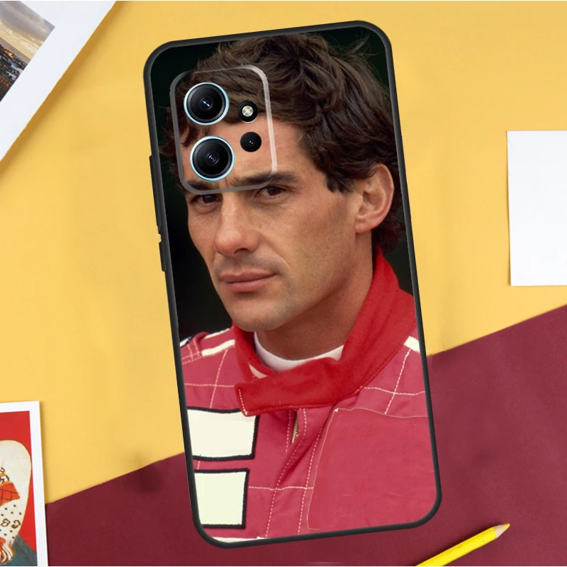 Ayrton Senna Painting Case For Xiaomi Redmi 12C 10C 9C 10A 9A Redmi Note 8 9 10 12 Pro 9S 10S 11S 12S Back Cover