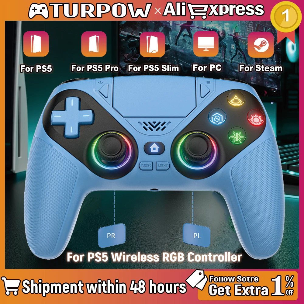 gamepad-rgb-per-controller-playstation-5-console-ps5-ps5-slim-controller-wireless-per-gaming-con-vibrazione-turbo-dual-sense