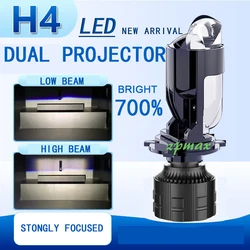 super bright fast start Laser led mini Dual projector projector lens h4 headlight super power LED Hi-Lo H4 projector light