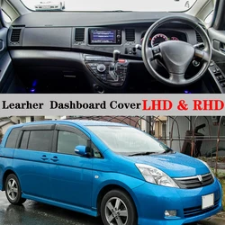 Dashboard Dash Mat Cover PU Leather Pad Sunshade Anti-UV Carpet Car Accessories For Toyota Isis Platana 2004 2005 2006 2007-2016