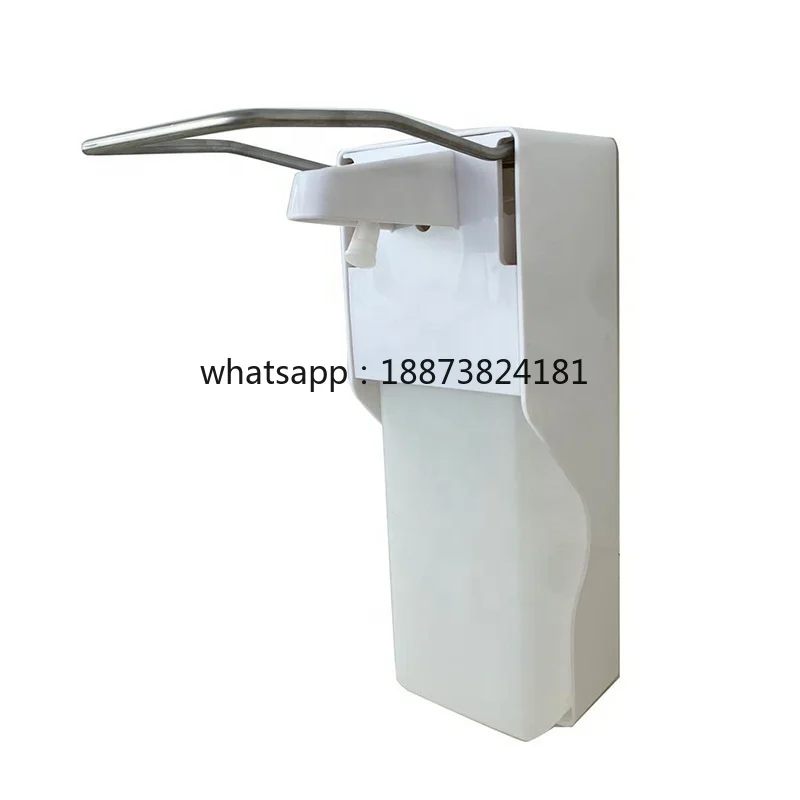 Hand Soap Alcohol Elbow Sanitizer Dispenser Refilled Manual Liquid Soap Dispenser fast shipping