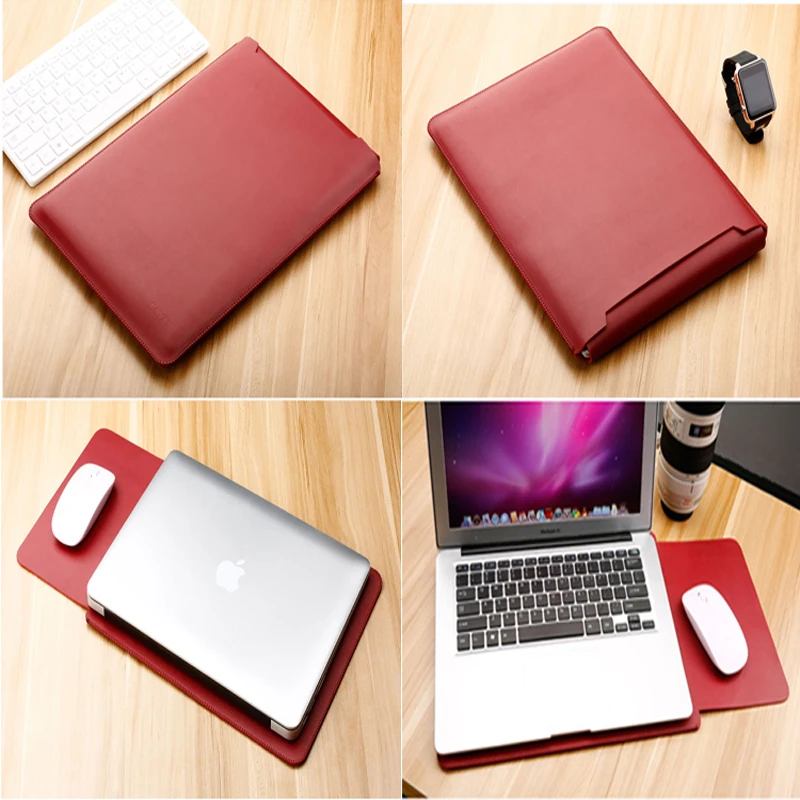 Sleeve For Lenovo Ideapad 310 330 320 330C 15 330-15 Inch Laptop Pu Cover Case For Ideapad Bag Fashion Notebook Pouch Gift