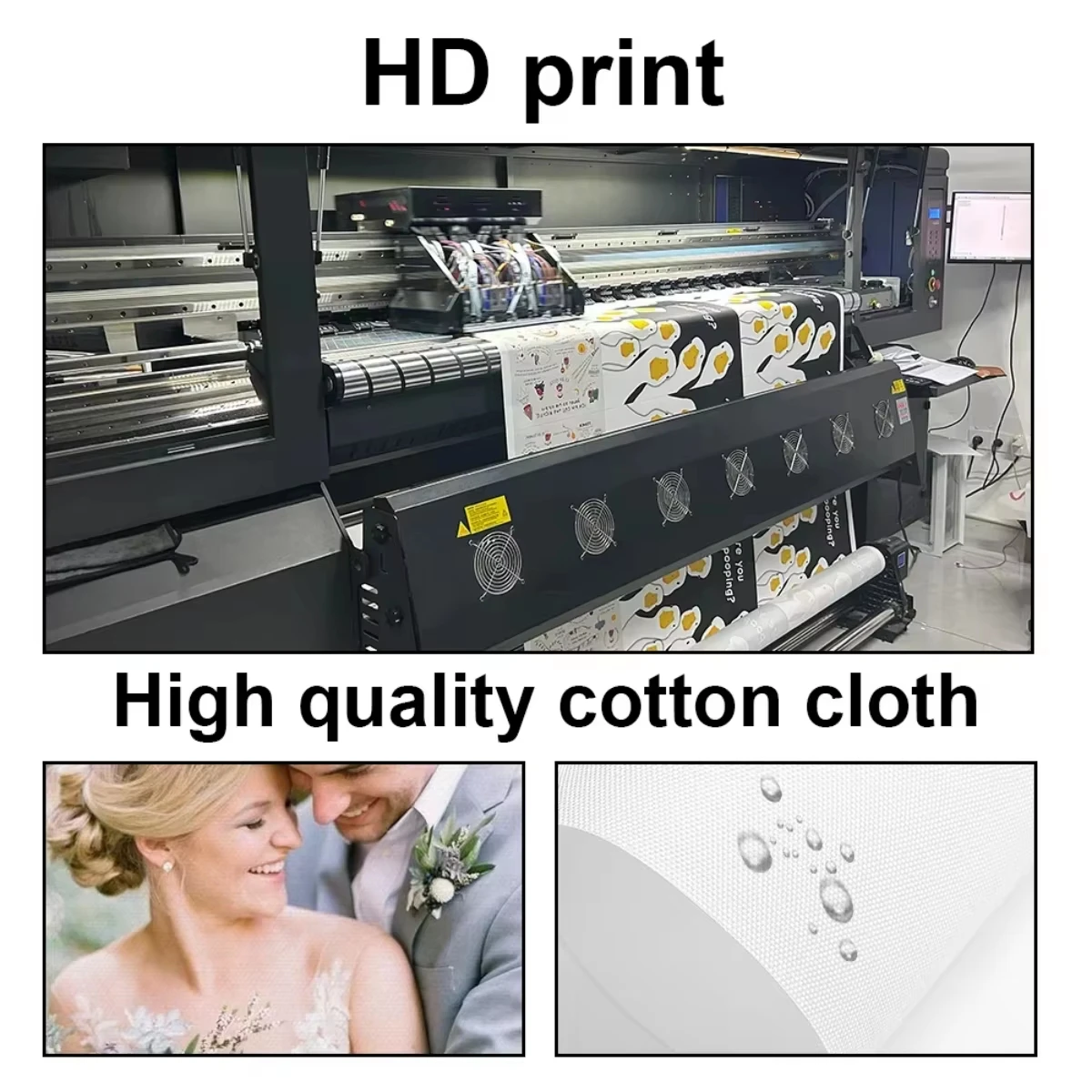 صور شخصية مخصصة يطبع قماش لوحات ملصقات مخصصة هدايا عيد الحيوانات الأليفة صور الزفاف لفن الحائط #5