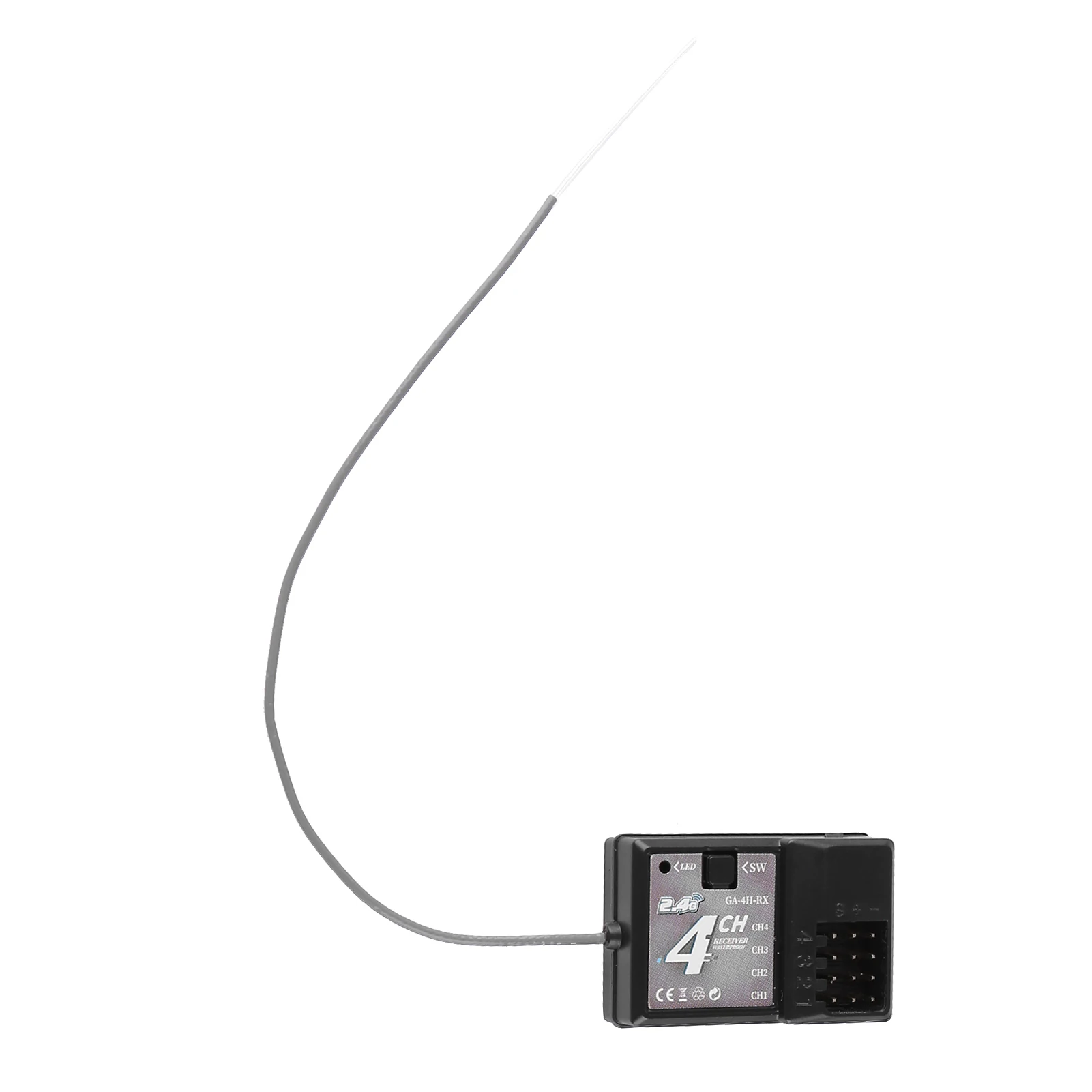 GA-4H-TX 4ch 2.4Ghz Afstandsbediening Digitale Radiozender W/Ontvanger Voor 1/8 1/10 1/16 1/32 Rc Auto Boot Afstandsbediening