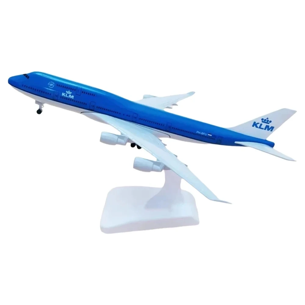 

20 см самолеты KLM Boeing B747 модель самолета игрушки детские подарки Коллекционные