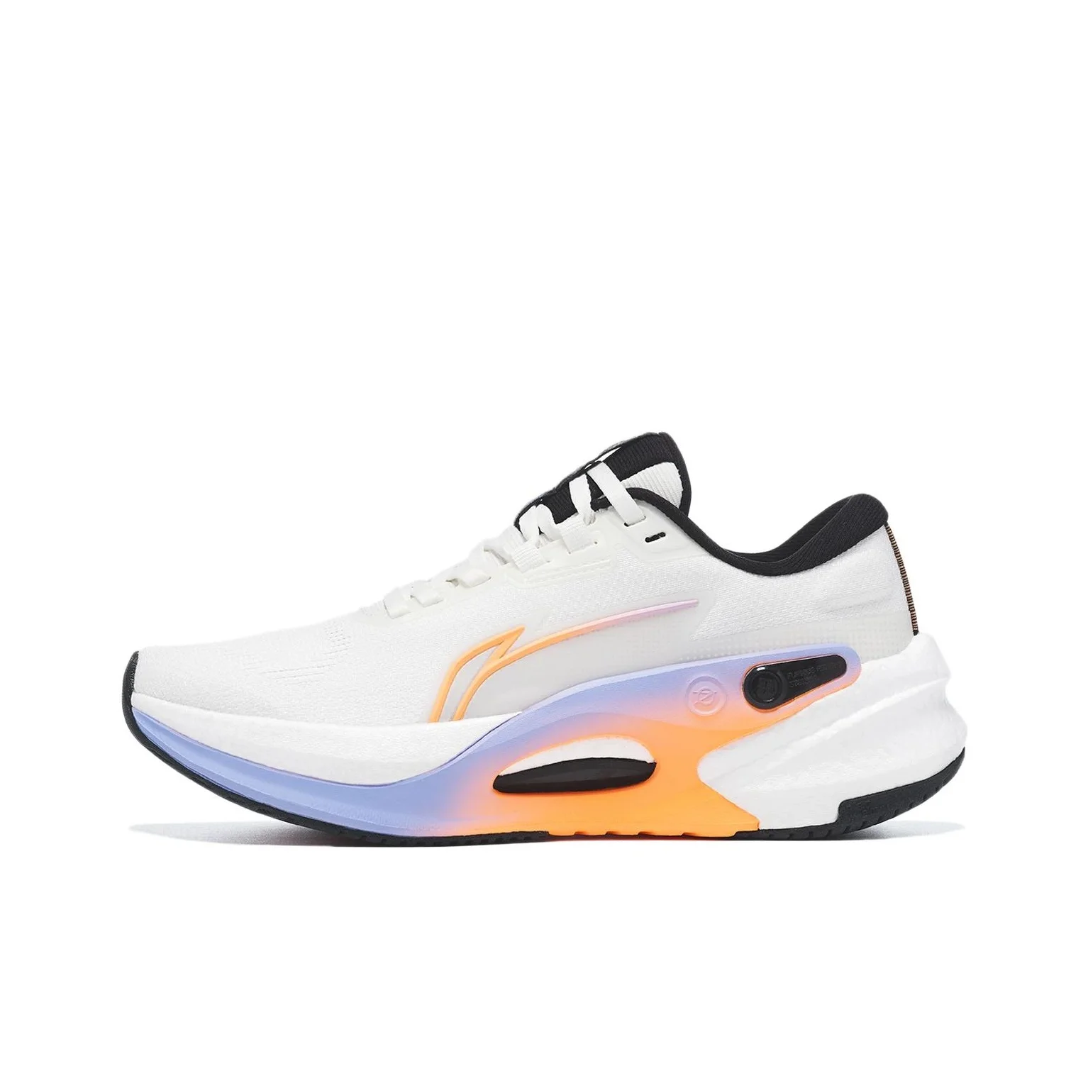 Li Ning Furious Rider 7.0 V2 Fabric Cushioning Breathable Low top Sprint Running Shoes Women's Ivory ARZT008-1