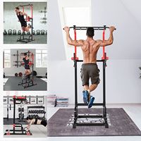 Power Tower Pull Up Bar Strength Bodybuilding Standing 200kg Workout Equipments Ultra-functional Dip Station Home Fitness