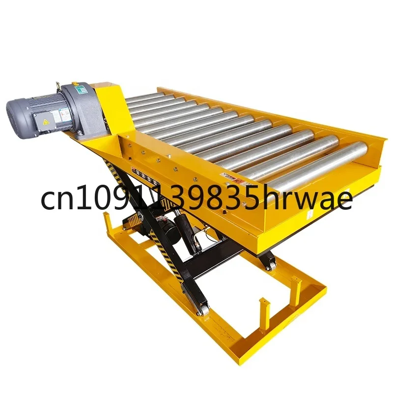

Electric Hydraulic Roller Conveyor Scissor Lift Table