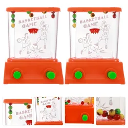 2pcs Water Ring Toss Handheld Game Machine Toy Parent-Child Interactive Game Ability Toy Throwing Circle Water Machine