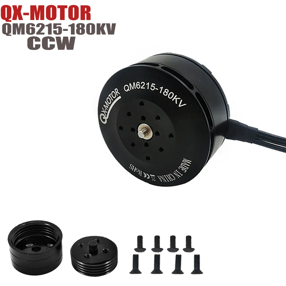 QX-MOTOR QM6215 CCW/CW 180KV Brushless Motor Compatible 2255 /2388 Propelle for Remote control toy parts