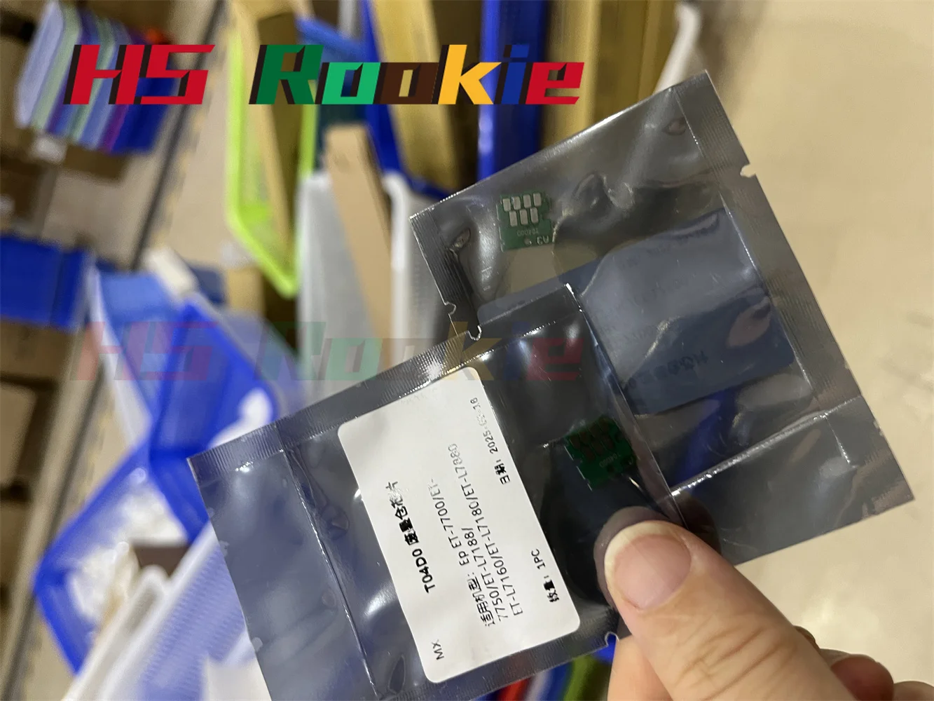10 Stück C13T04D000 T04D0 Chip für den Wartungsbehälter für Resttinte, verwendet für EPSON EcoTank ET-7700 ET-7750 L7160 L7180 L7188 L7880