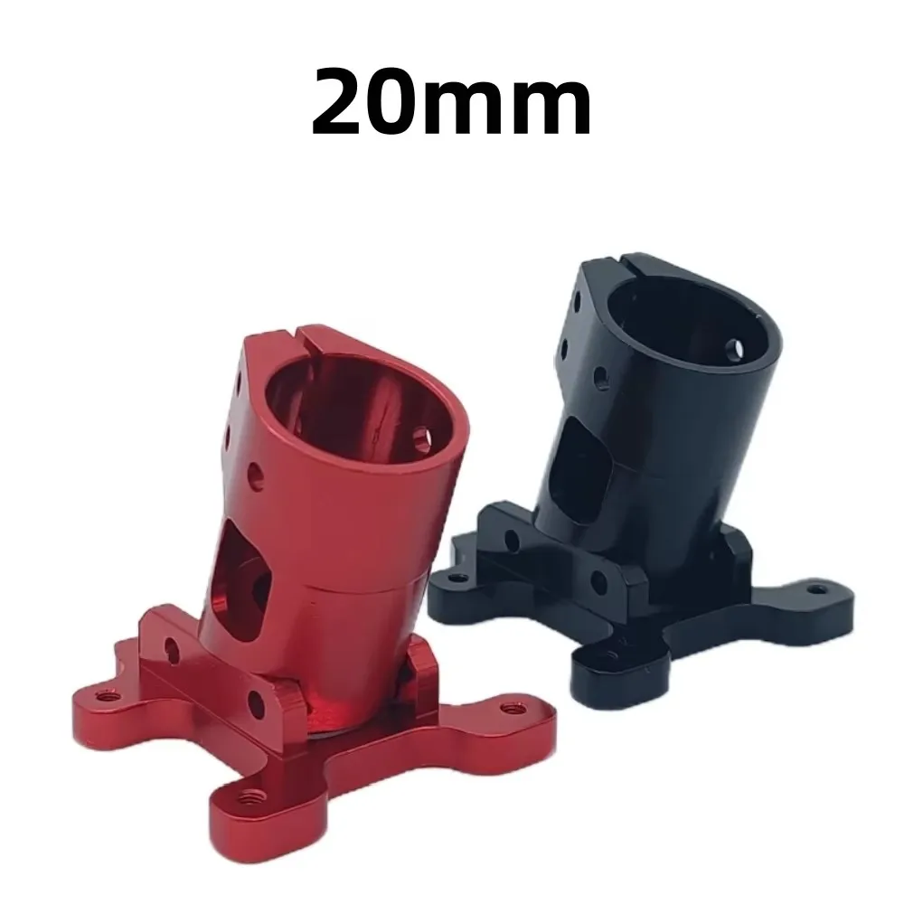 Support de fixation de connecteur de train d'atterrissage en aluminium CNC, 1 pièce, pour Tube en Fiber de carbone Dia.16mm 20mm 22mm 25mm