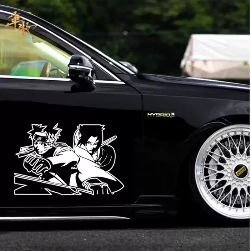 

Наруто автомобильные наклейки Узумаки Наруто Учиха Саске красивые наклейки на мотоцикл милый мультфильм водонепроницаемые наклейки наклейка Декор подарок
