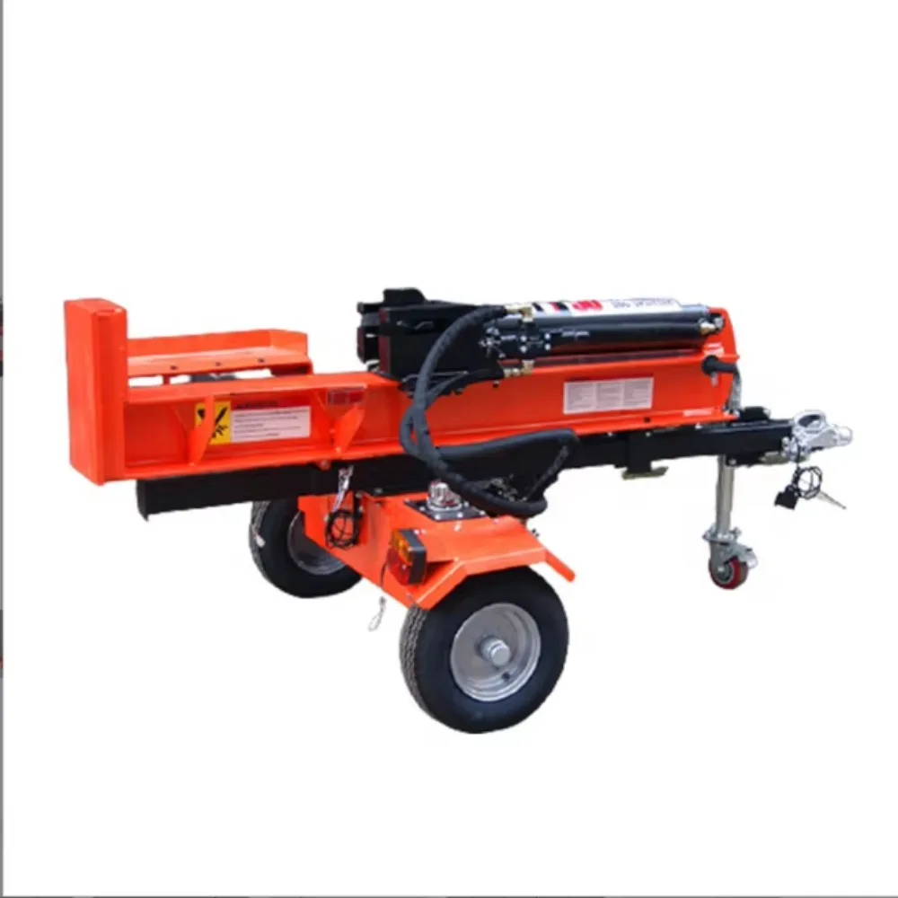 42 45t 40t 40 Ton Tonne Automatic Hydraulic Cuts Wood Two Stage Pump Valve Electric Logsplitter Vertical Log Splitter