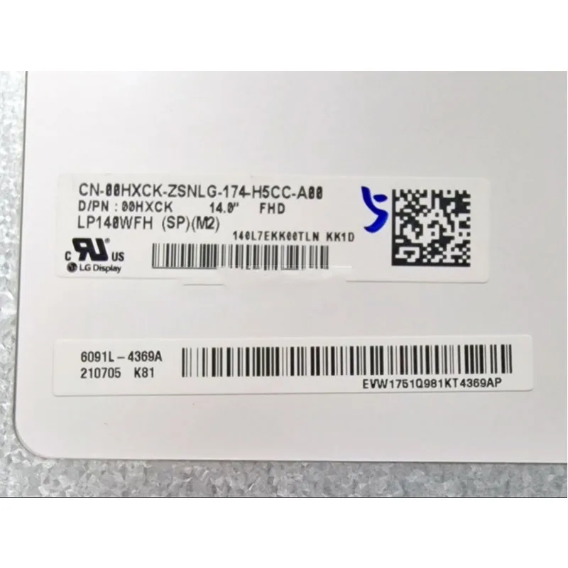 Imagem -04 - Tela do Portátil do Ips 30 Pin Lp140wfh-spm2 m1 ma dm Nv140fhm-n4t Nv140fhm-n4n Lq140m1jw62 B140han07.1 B140hab03.2 31 14