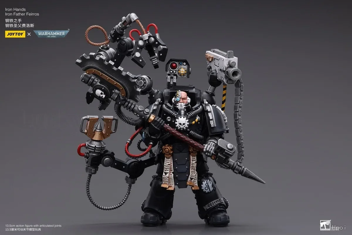 [オリジナル] JOYTOY ウォーハンマー 40K 1/18 アクションフィギュア Lron ハンド Slron 父 Feirros コレクションギフト兵士モデルおもちゃ