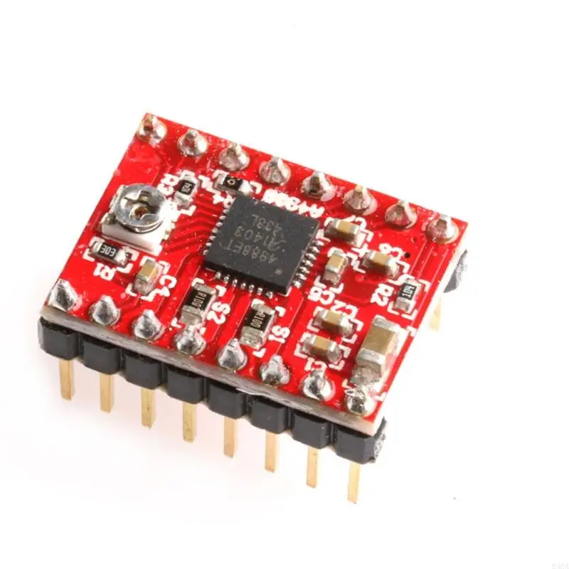 B46A 5PCS A4988 Stepstick Pololu Stepper Driver Module + Heatsink voor Reprap 3D -hellingen