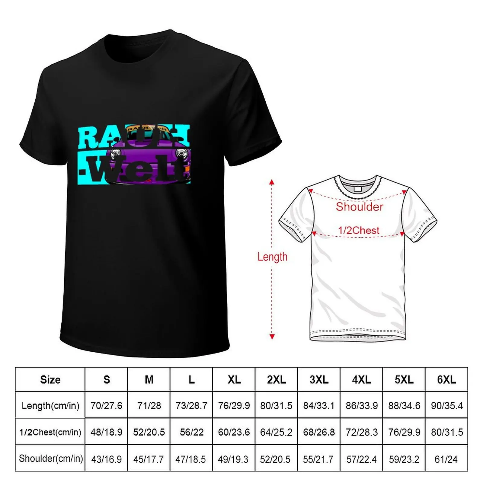 Rauh Welt Begriff Typography Best Seller T-Shirt Halloween Theme T-Shirt