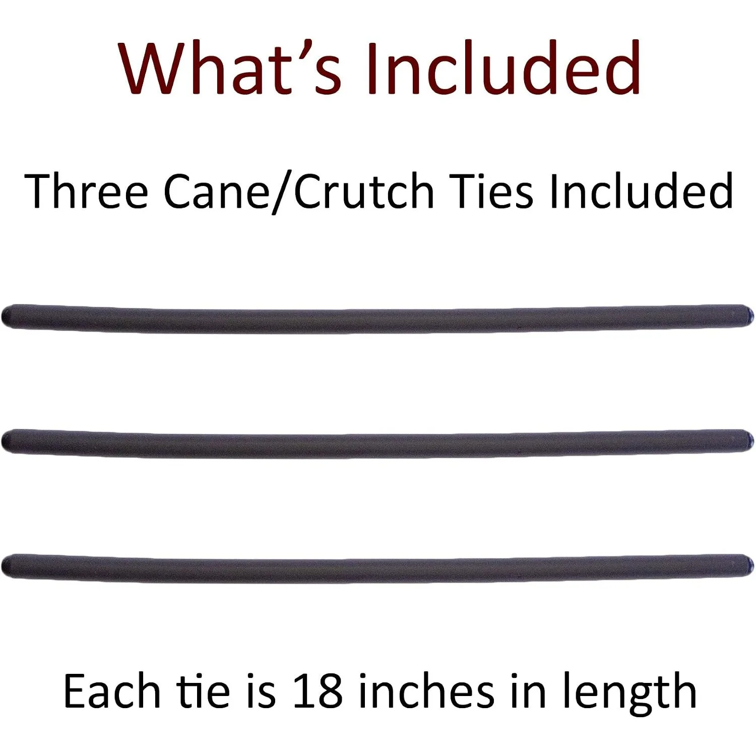 Cane Clip Set of 3, Flexible Wrap-Around Fixing Clips, Suitable for Walkers, Mobility Scooters, and Scooters, Making Canes Easily Accessible, Lightweight and Portable