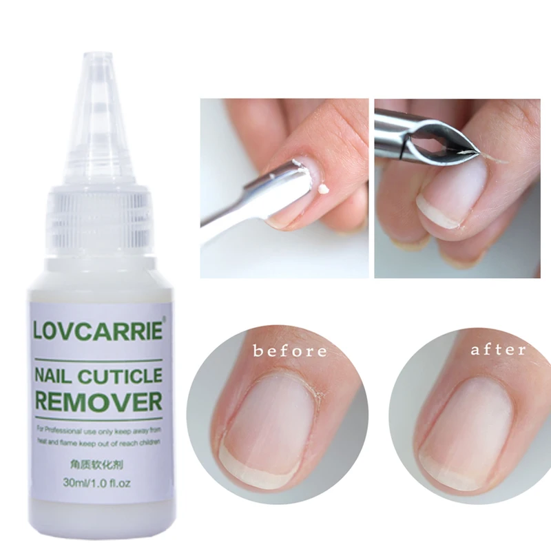 LOVCARRIE-Dissolvant pour ongles, liquide, adoucissant, traitement à l'huile, manucure, adoucit la fréquence de la peau, N64.Care, 30ml