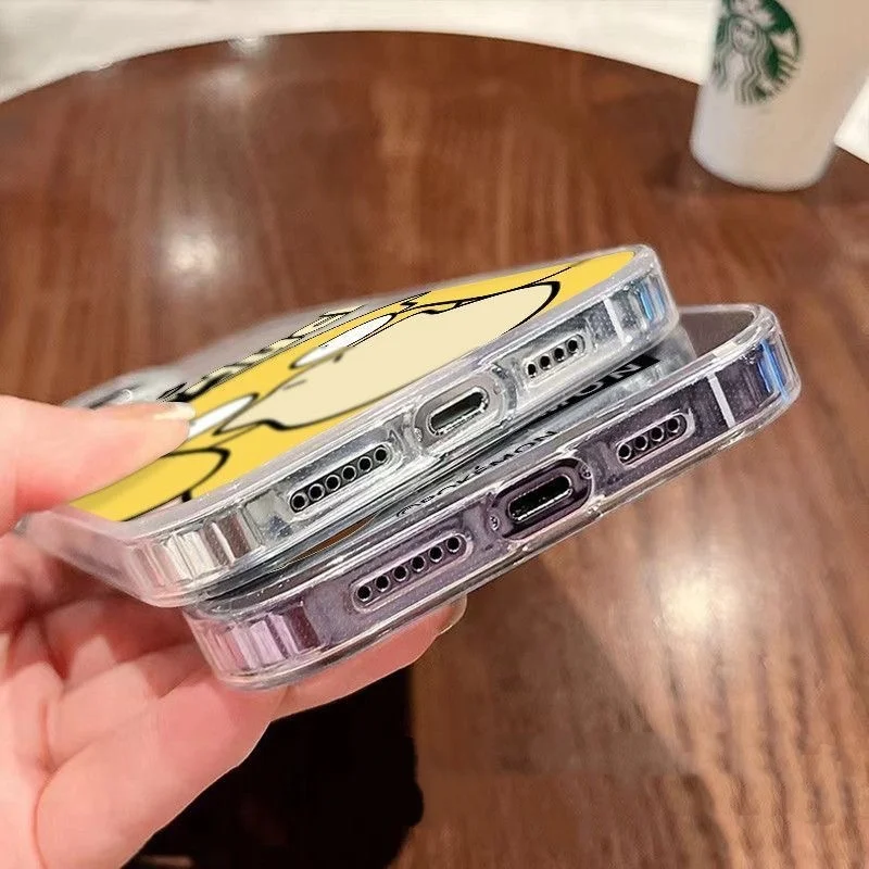 Cute Cute P-Pokemon Psyduck Togepi Magsafe Wireless Charge Phone Case For iPhone 11 12 13 14 15 16 Pro Max Plus Magnetic Cover