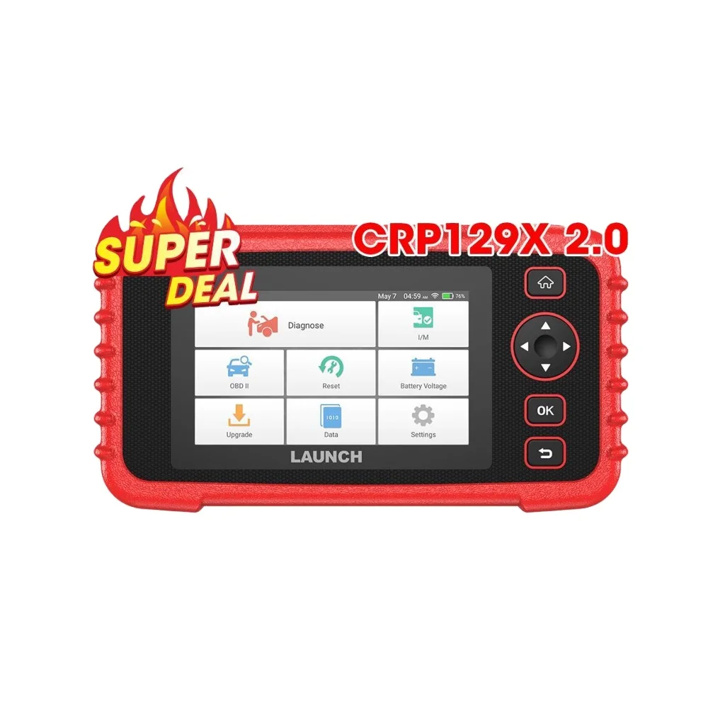 Professional Launch Crp129x 2.0 Crp129 Crp Evo 129 129x 129e Hd Obd2 Automotriz Scan Diagnostic Tool Premium Tester Car Scanner