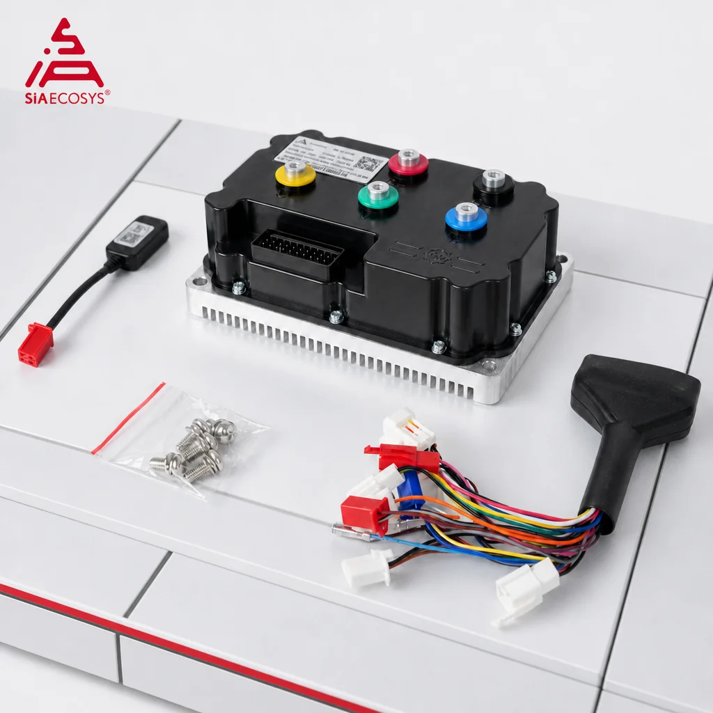 Fardriver Controller ND72360 with Heat Sink 360A 3-4KW BLDC Programmable Sine Wave with Bluetooth Motor Controller