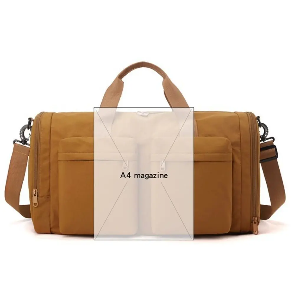 

Модная складная дорожная сумка-дафл, водонепроницаемая, пыленепроницаемая, для спорта и фитнеса, легкая, портативная, для выходных, деловых поездок