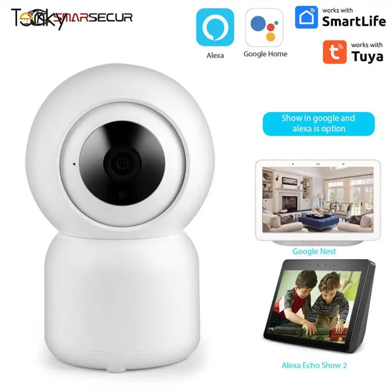 Motion Monitor Tuya Image Flip Motion Detection Infrared Night Vision 3d Noise Reduction Home Security Wireless Camera Wifi