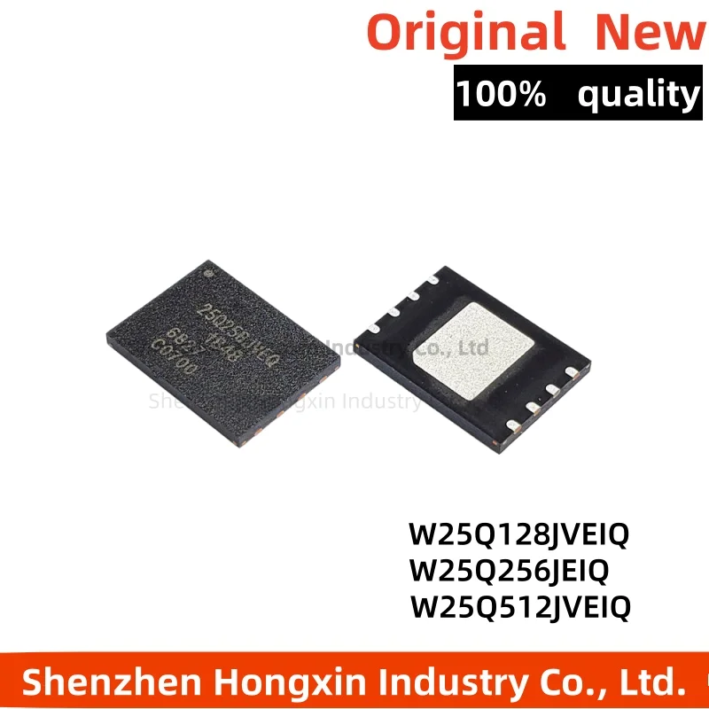 

1 piece W25Q128JVEIQ W25Q128JVEQ W25Q256 W25Q512 WSON8 serial flash memory chip
