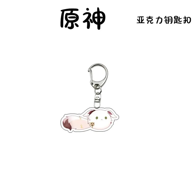 سلسلة مفاتيح جينشين إمباكت كوسبلاي لطيفة ويندي ساندي مانزي وانيي كارتون دودو توانزي قلادة أكريليك