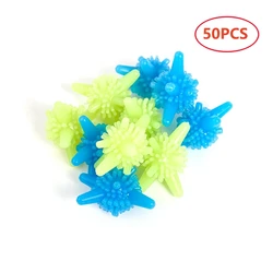 50pcs Magic Laundry Ball For Household Cleaning Washing Machine Clothes Softener Starfish Shape Solid Cleaning Balls about 4-5cm